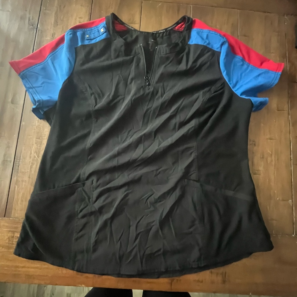 Katie duke cherokee iflex scrub top